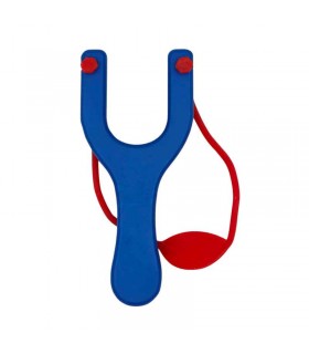 Lance pierre en bois | bleu