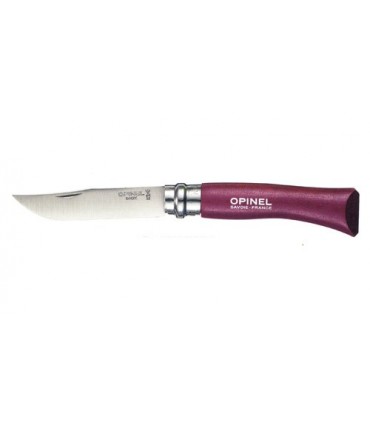 Couteau Opinel n° 7 coloris Aubergine