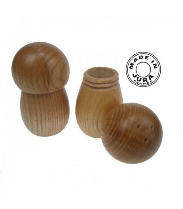 Poivrière Champignon en bois de Frêne