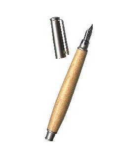 Stylo Plume en Bois (Hêtre)