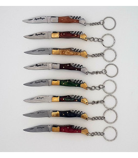 Couteaux Laguiole porte clefs et tire bouchon